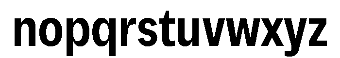 MintGroteskDisplay CondensedBold Font LOWERCASE