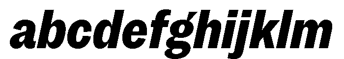 MintGroteskDisplay CondensedExtraBoldItalic FONT