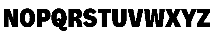 MintGroteskDisplay CondensedHeavy Font UPPERCASE
