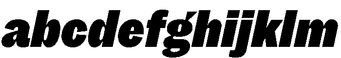 MintGroteskDisplay CondensedHeavyItalic FONT