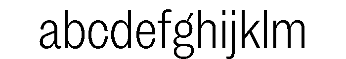 MintGroteskDisplay CondensedLight FONT