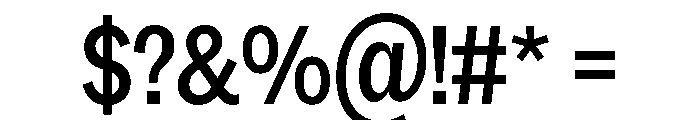MintGroteskDisplay CondensedMedium Font OTHER CHARS