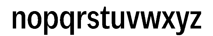 MintGroteskDisplay CondensedMedium Font LOWERCASE