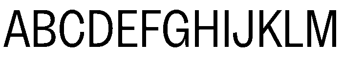 MintGroteskDisplay CondensedRegular Font UPPERCASE