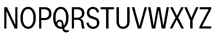 MintGroteskDisplay CondensedRegular Font UPPERCASE