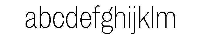 MintGroteskDisplay CondensedThin FONT
