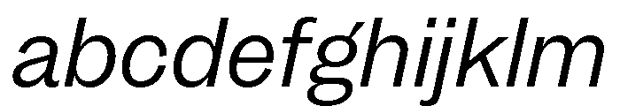 MintGroteskDisplay NarrowRegularItalic FONT