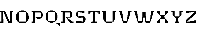 Minuscule2 Regular Font UPPERCASE
