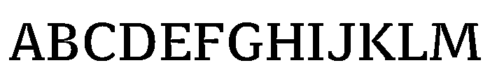 Minuscule3 Regular Font UPPERCASE