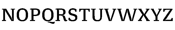 Minuscule3 Regular Font UPPERCASE