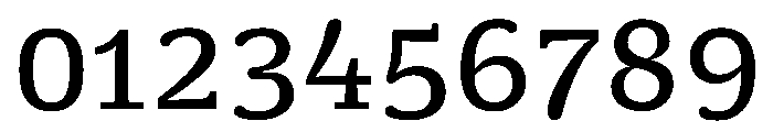 Minuscule4 Regular Font OTHER CHARS