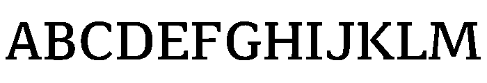 Minuscule4 Regular Font UPPERCASE