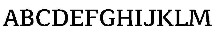 Minuscule5 Regular Font UPPERCASE