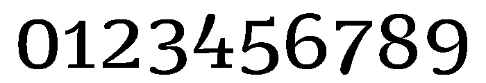 Minuscule6 Regular Font OTHER CHARS