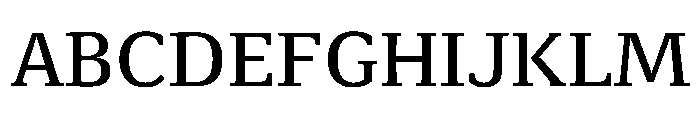 Minuscule6 Regular Font UPPERCASE