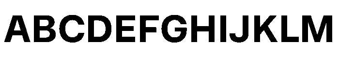 MirageTRIAL Bold Instance Font UPPERCASE