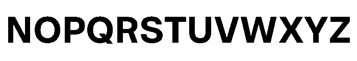 MirageTRIAL Bold Instance Font UPPERCASE