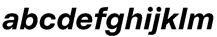 MirageTRIAL BoldItalic Instance FONT