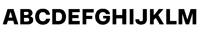 MirageTRIAL Extrabold Instance Font UPPERCASE