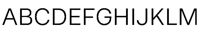 MirageTRIAL Light Instance Font UPPERCASE