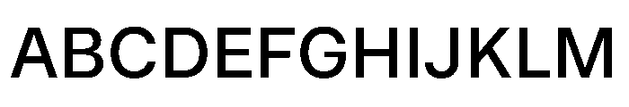 MirageTRIAL Medium Instance Font UPPERCASE