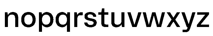 MirageTRIAL Medium Instance Font LOWERCASE