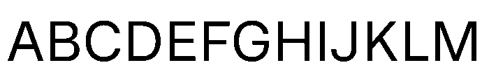 MirageTRIAL Regular Instance Font UPPERCASE