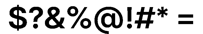 MirageTRIAL Semibold Instance Font OTHER CHARS