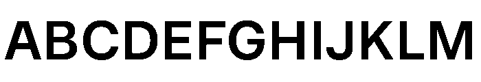 MirageTRIAL Semibold Instance Font UPPERCASE