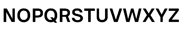 MirageTRIAL Semibold Instance Font UPPERCASE
