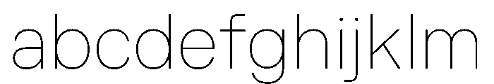 MirageTRIAL Thin Instance FONT