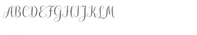 Mistletoe Script Font UPPERCASE
