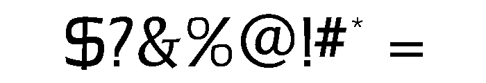 Michelina Regular Font OTHER CHARS