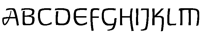 Michelina Regular Font UPPERCASE