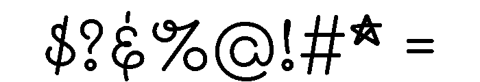 Mielle Demi Bold Font OTHER CHARS