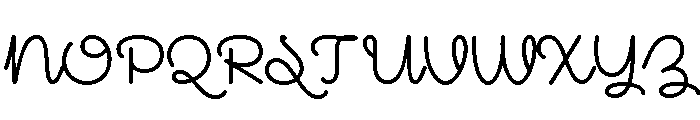 Mielle Demi Bold Font UPPERCASE