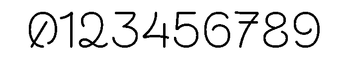 Mielle Regular Font OTHER CHARS