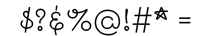 Mielle Regular Font OTHER CHARS