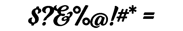Milkshake Regular Font OTHER CHARS