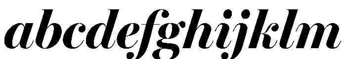 Miller Banner Bold Italic FONT
