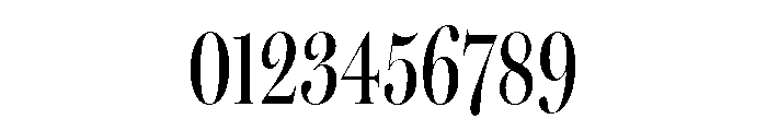 Miller Banner Compressed Regular Font OTHER CHARS