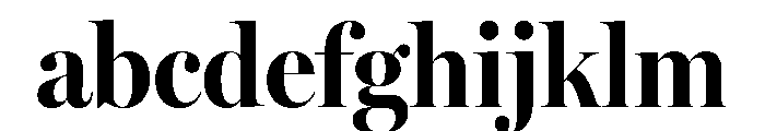 Miller Banner Condensed Bold FONT