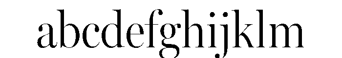 Miller Banner Condensed Light FONT