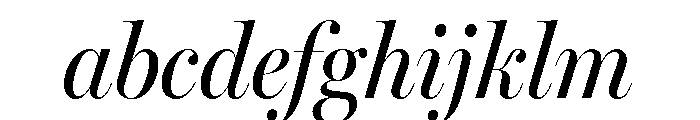 Miller Banner Condensed Regular Italic FONT