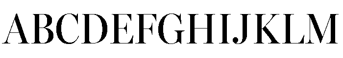 Miller Banner Condensed Regular Font UPPERCASE