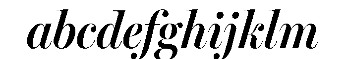 Miller Banner Condensed Semi Bold Italic FONT