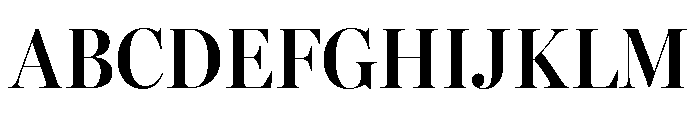 Miller Banner Condensed Semi Bold Font UPPERCASE