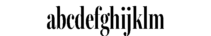 Miller Banner Extra Compressed Semi Bold FONT