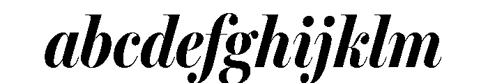 Miller Banner Extra Condensed Bold Italic FONT