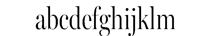 Miller Banner Extra Condensed Light FONT